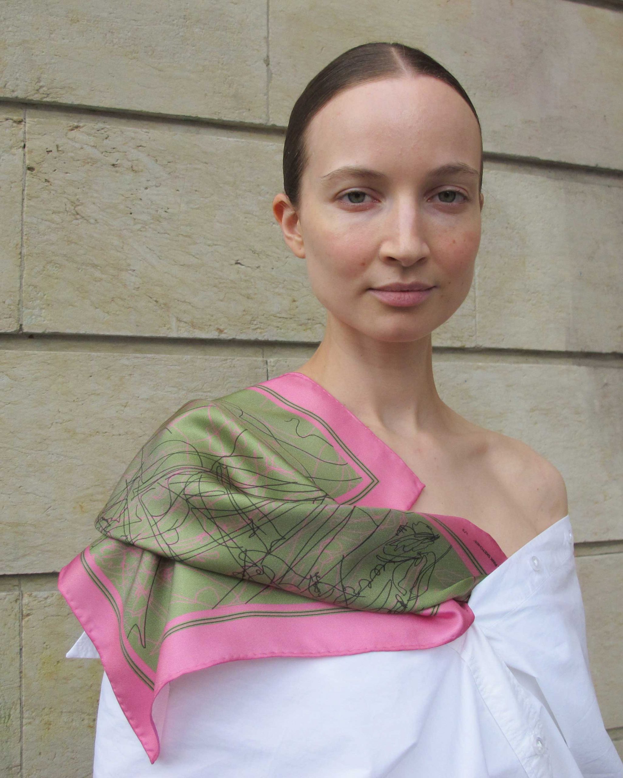 Square 50x50, Small Pink Sketches