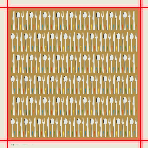 Square 90x90, Large Essbesteck