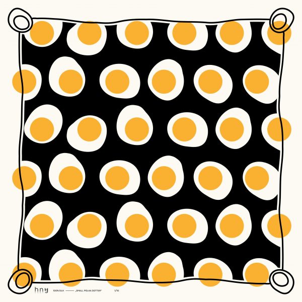 Square 50x50, Small Polka Dotter