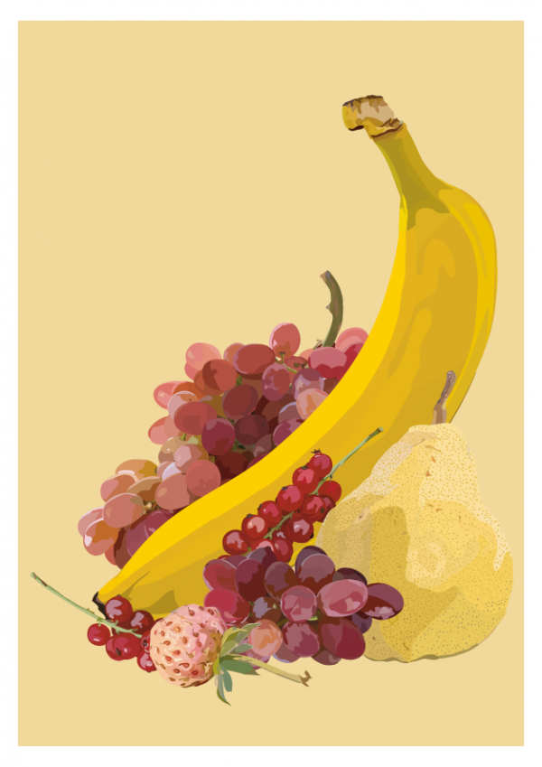 Greeting Card with Envelope - Tutti Frutti