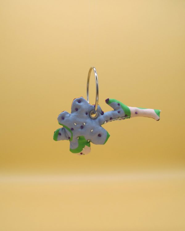 Bag Charm, Blume am Stiel #4