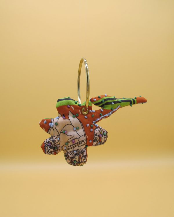 Bag Charm, Blume am Stiel #6