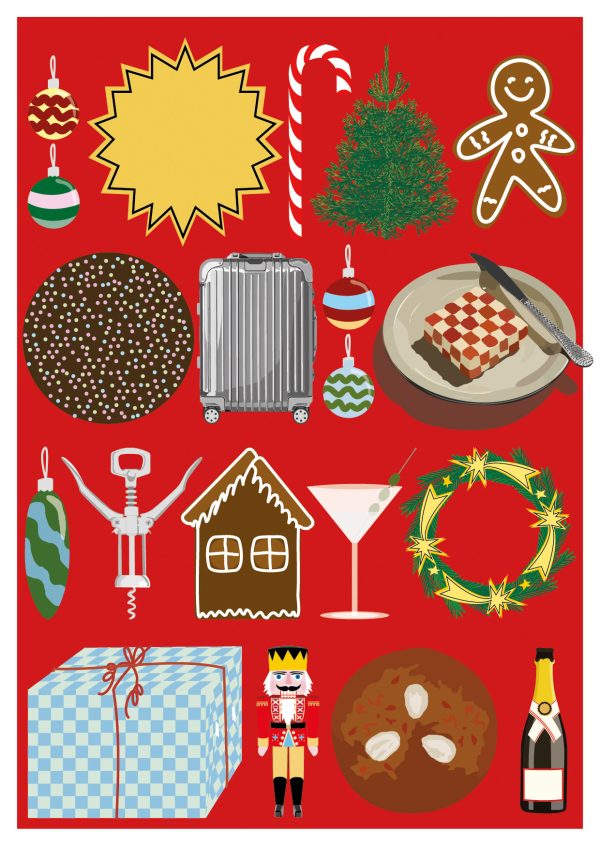 Greeting Card with Envelope - Es Weihnachtet