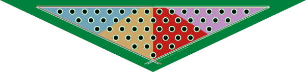PRE-ORDER Triangle, Green Circus Turn On