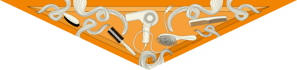 PRE-ORDER Triangle, Orange Hairy Styles